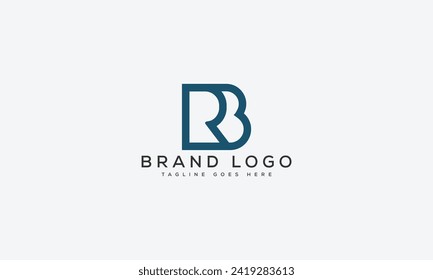 letter RB logo design vector template design for brand.