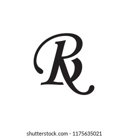 Letter Rb Logo Vector