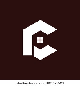 Letter RC hexagon Logo-Design-Vektorgrafik