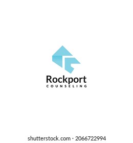 Letter RC logo design template.