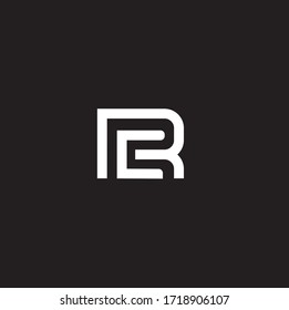 letter rc logo icon design Royalty Free Vector Image