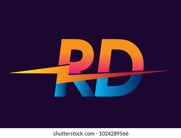 Letter Td Logo Lightning Icon Letter Stock Vector (Royalty Free) 1024294714