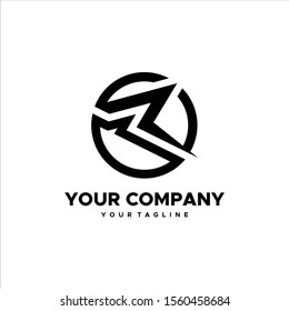 Letter RD Logo Symbol logo icon design template elements. Vector color sign.