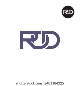 Letter RDD Monogram Logo Design