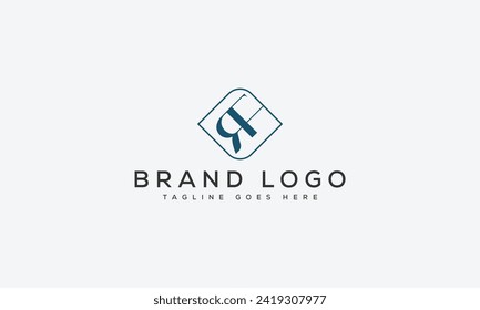 Buchstaben RF Logo Design Vektordesign für Marke.