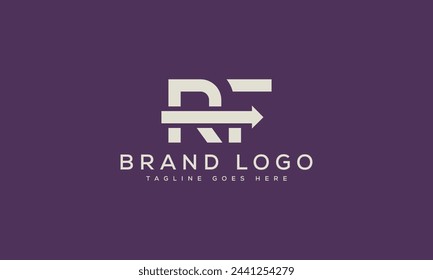 Buchstaben RF Logo Design Vektor-Vorlage Design für Marke.
