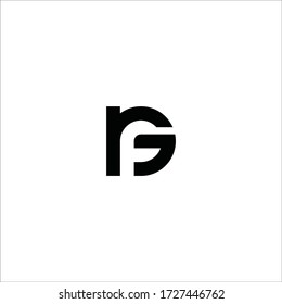 Letter RG Logo Vector Design