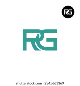 Letter RG Monogram Logo Design