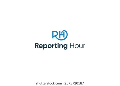 Letter RH creative and simple business logo