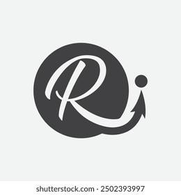 Letter RI logo Design vector Template