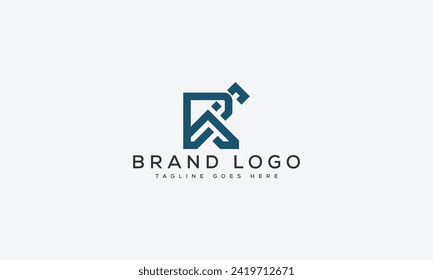 diseño de plantillas vectoriales del logotipo RK de letra para marca.