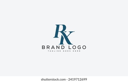 diseño de plantillas vectoriales del logotipo RK de letra para marca.