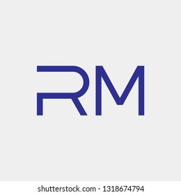 LETTER RM LOGO DESIGN