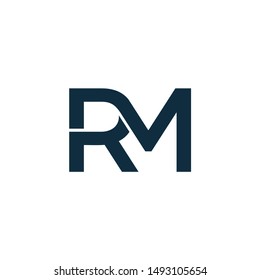 LETTER RM REAL ESTATE LOGO DESIGN