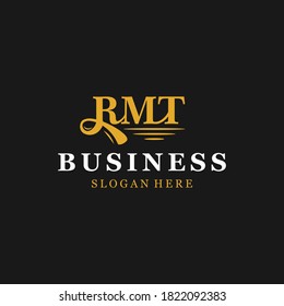 Letter RMT Monogram Abstract Simple Modern Business Logo