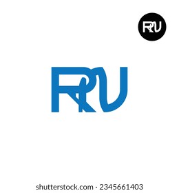 Letter RN Monogram Logo Design