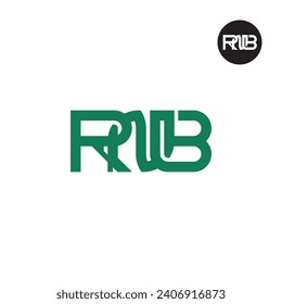 Letter RNB Monogram Logo Design