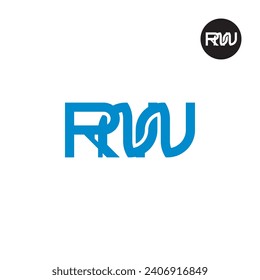 Letter RNN Monogram Logo Design