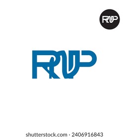 Letter RNP Monogram Logo Design