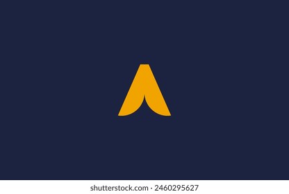 letra a con diseño de icono de logotipo de cohete diseño de Vector Plantilla inspiración