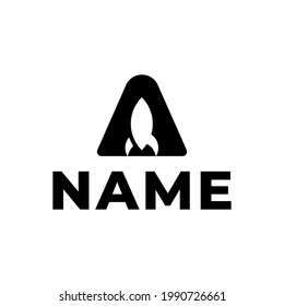 Logo-Design für eine Raketentechnologie