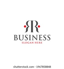 Buchstaben RR Logo Design