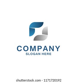 Letter RR logo design