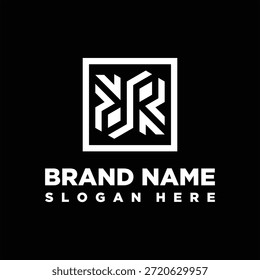 Buchstabe RR Logo Design Element Vektor Vorlage