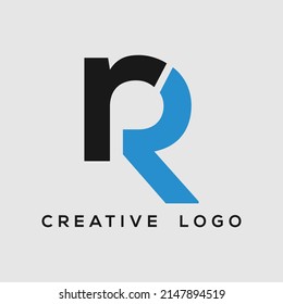 Letter Rr logo design vector image