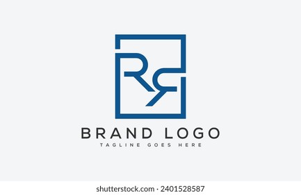 letter RR logo design vector template design for brand.