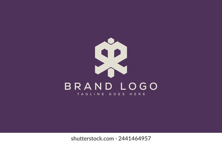 letter RR logo design vector template design for brand.