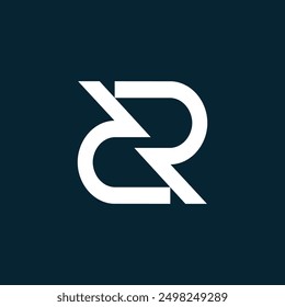 letter RR logo design vector template design for brand