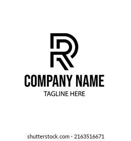 Letter RR logo - Initial Logo