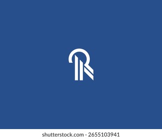 Letter RR monogram logo, vector file