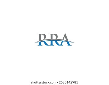 letter RRA logo design Initial vector Custom brand logo template