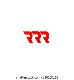 letter R,R,R logo vector