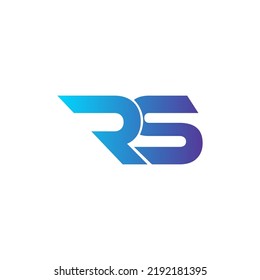Letter RS, SR Logo Template vector symbol
