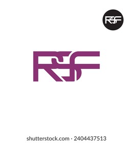 Letter RSF Monogram Logo Design