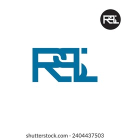 Letter RSL Monogram Logo Design