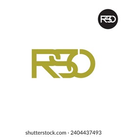 Letter RSO Monogram Logo Design