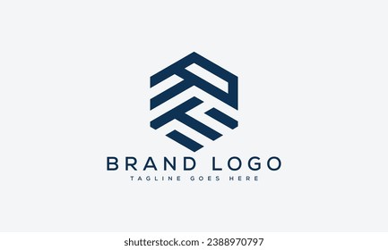 letter RT logo design vector template design for brand.