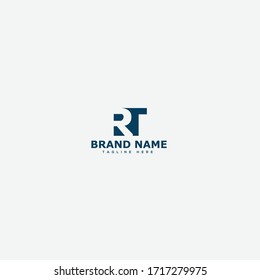 Letter RT logo icon design template elements 