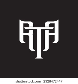 Letter RTA Modern Monogram Logo Concept