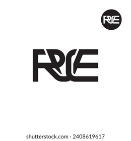 Logo-Design des Briefes RVE