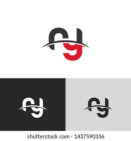 Elementos de plantilla de diseño de logotipo en minúsculas enlazados con la letra ry. Letra roja aislada sobre fondo gris blanco negro. Apropiado para negocios, empresa de grupo de consultoría.