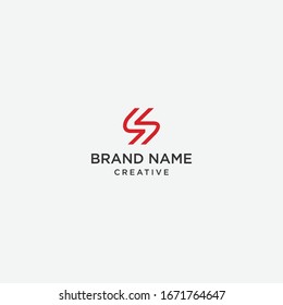 Letter S Abstract logo template design in Vector illustration 