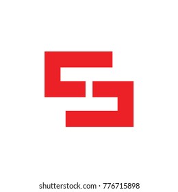 letter s abstract logo vector