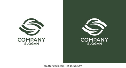 letter s abstract monogram logo vector design