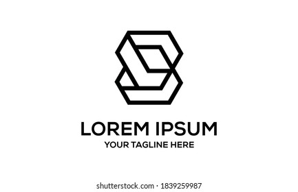 Letter S Abstract Vector Logo Design Template