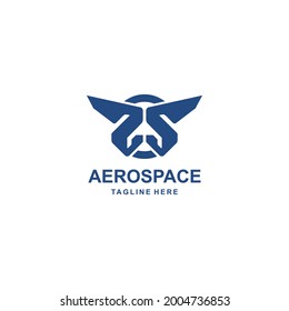 LETTER S AEROSPACE AEROMODELING DESIGN LOGO TEMPLATE VECTOR